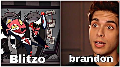 , a murder-for-hire company. . Who voices blitzo in helluva boss